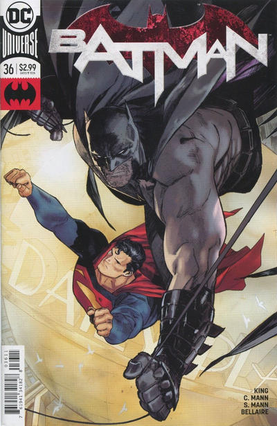 Batman 2016 #36 Clay Mann Cover - back issue - $4.00