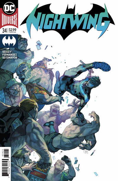 Nightwing 2016 #34 Yasmine Putri Cover - back issue - $4.00