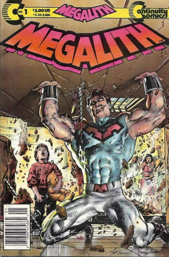 Megalith 1989 #1 Newsstand ed. - back issue - $4.00