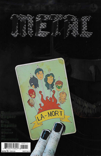 Dark Nights: Metal 2017 #5 Greg Capullo & Jonathan Glapion Cover - back issue - $5.00