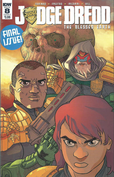 Judge Dredd: The Blessed Earth 2017 #8 Cover A Ulises Farinas - back issue - $4.00