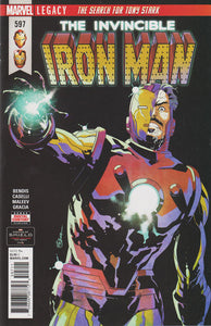 Invincible Iron Man 2017 #597 - back issue - $4.00