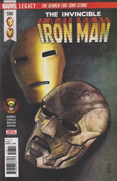 Invincible Iron Man 2017 #598 - back issue - $4.00