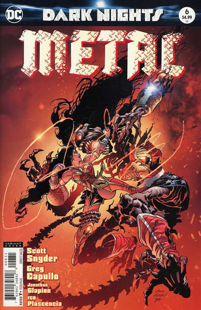 Dark Nights: Metal 2017 #6 Andy Kubert Variant Cover - back issue - $5.00