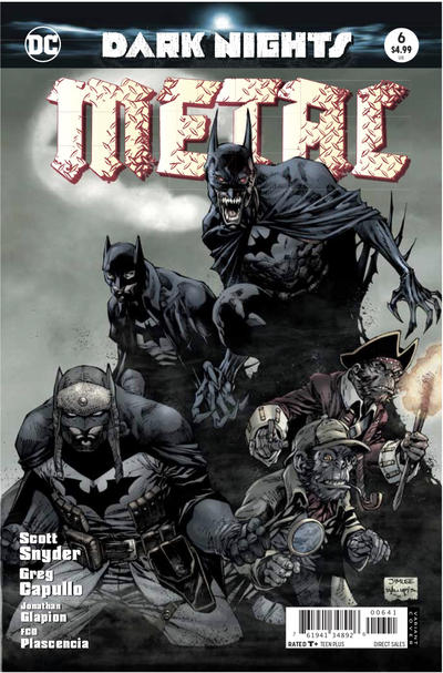 Dark Nights: Metal 2017 #6 Jim Lee & Scott Williams Variant Cover - back issue - $5.00