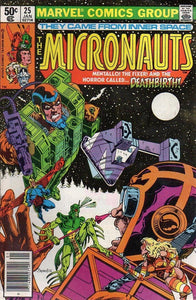 Micronauts 1979 #25 Newsstand ed. - back issue - $4.00