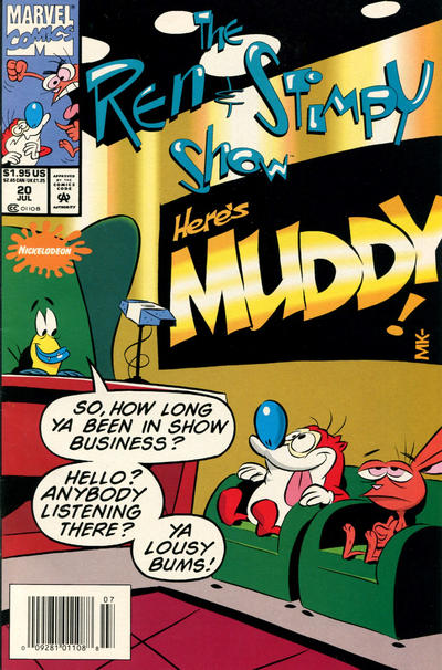 The Ren & Stimpy Show 1992 #20 Newsstand ed. - back issue - $4.00