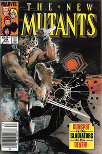 The New Mutants 1983 #29 Newsstand ed. - back issue - $5.00