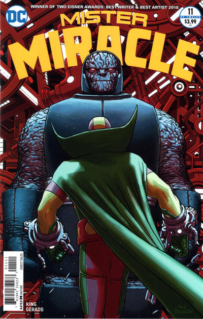 Mister Miracle 2017 #11 Nick Derington Cover - back issue - $4.00