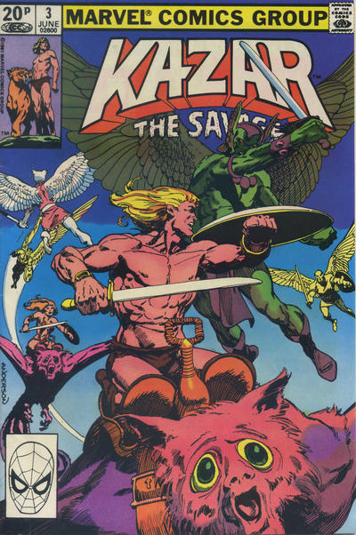 Ka-Zar the Savage 1981 #3 British - back issue - $4.00