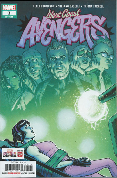 West Coast Avengers 2018 #3 105 - back issue - $4.00