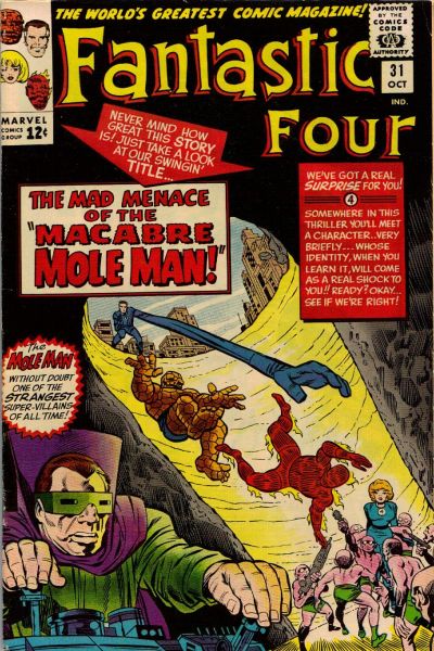 Fantastic Four 1961 #31 Regular Edition - 3.5 - $40.00