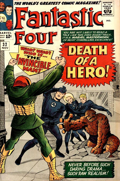 Fantastic Four 1961 #32 - 1.5 - $15.00
