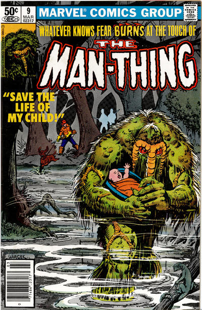 Man-Thing 1979 #9 Newsstand ed. - back issue - $4.00