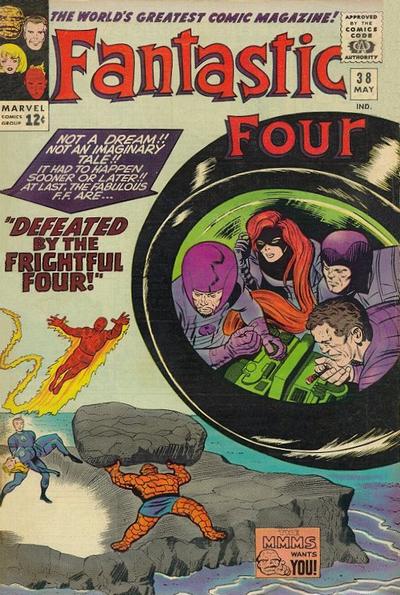 Fantastic Four 1961 #38 - 5.5 - $75.00