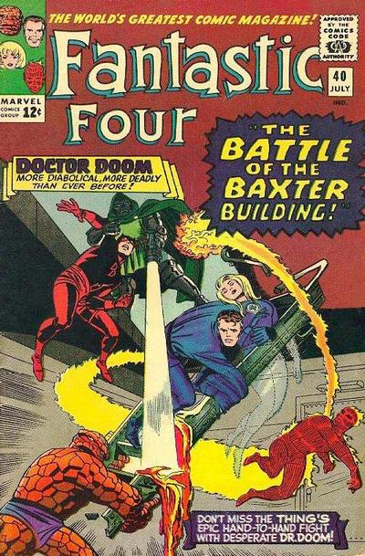 Fantastic Four 1961 #40 - 3.5 - $19.00