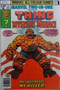 Marvel Two-in-One 1974 #31 British - back issue - $4.00