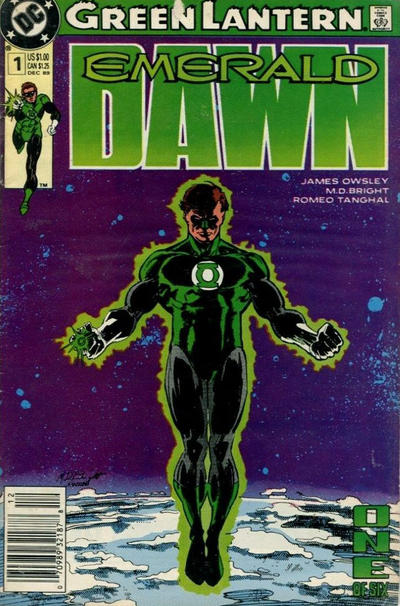 Green Lantern: Emerald Dawn 1989 #1 Newsstand ed. - back issue - $4.00