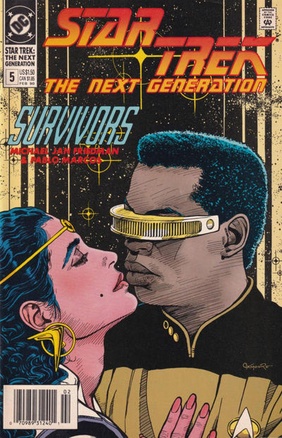 Star Trek: The Next Generation 1989 #5 Newsstand ed. - back issue - $4.00