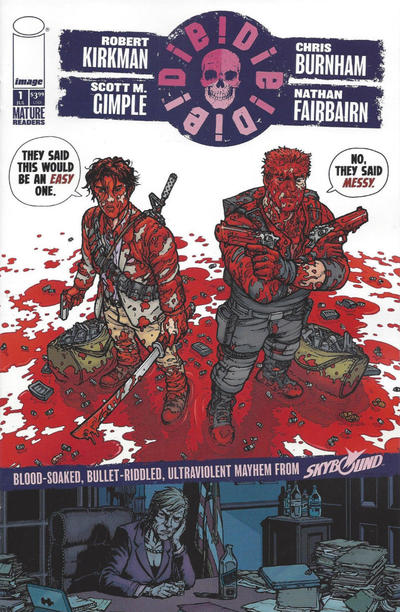 Die!Die!Die! 2018 #1 Cover E - They Said This Would Be an Easy One. - back issue - $4.00