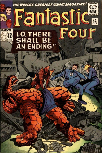 Fantastic Four 1961 #43 Regular Edition - 3.5 - $19.00