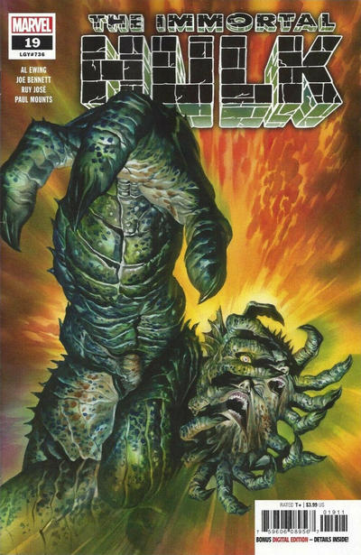 Immortal Hulk 2018 #19 Alex Ross - back issue - $5.00