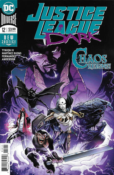 Justice League Dark 2018 #12 Alvaro Martinez Bueno & Raul Fernandez Cover - back issue - $4.00