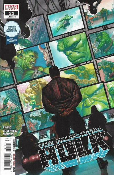 Immortal Hulk 2018 #21 Alex Ross - back issue - $4.00