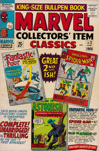 Marvel Collectors' Item Classics 1965 #2 - back issue - $6.00