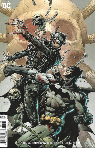 The Batman Who Laughs 2019 #7 David Finch Variant Cover - back issue - $6.00