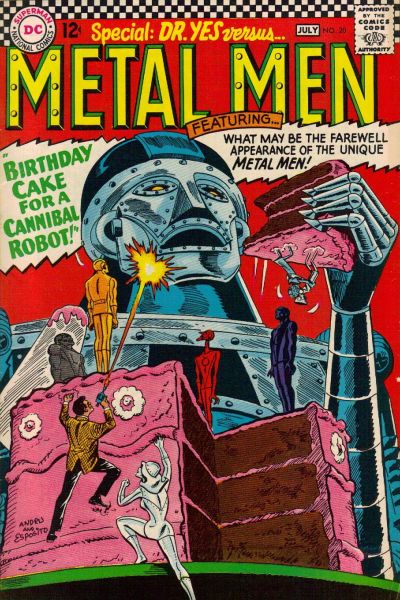 Metal Men 1963 #20 - back issue - $5.00