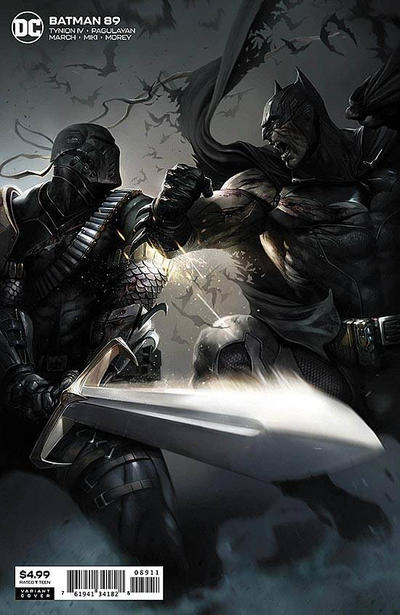 Batman 2016 #89 Francesco Mattina Cardstock Variant Cover - back issue - $13.00