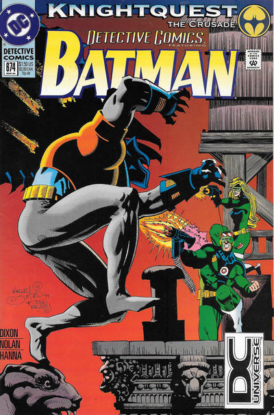 Detective Comics 1937 #674 DC Universe Corner Box - back issue - $4.00