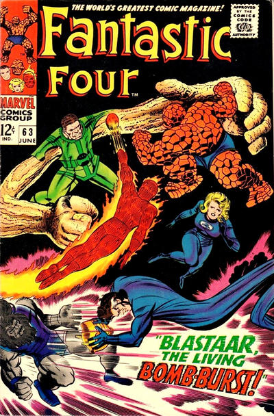 Fantastic Four 1961 #63 - 6.0 - $35.00