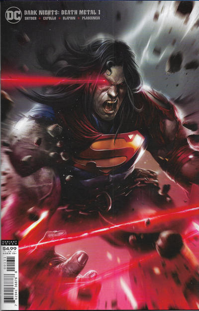 Dark Nights: Death Metal 2020 #1 Francesco Mattina Superman Variant Cover - back issue - $5.00
