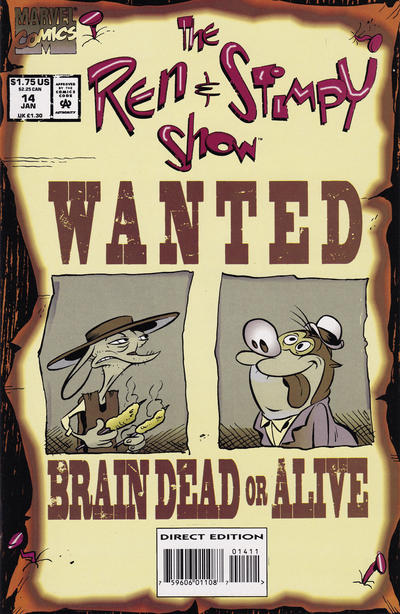 The Ren & Stimpy Show 1992 #14 - back issue - $4.00