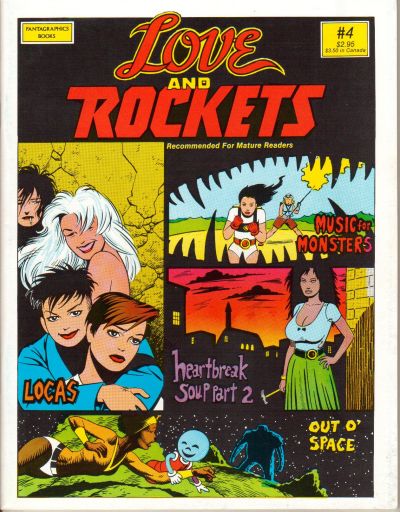 Love and Rockets 1982 #4 - 7.5 - $20.00
