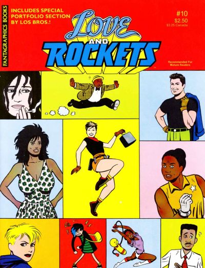 Love and Rockets 1982 #10 - back issue - $9.00