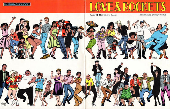 Love and Rockets 1982 #20 - back issue - $6.00