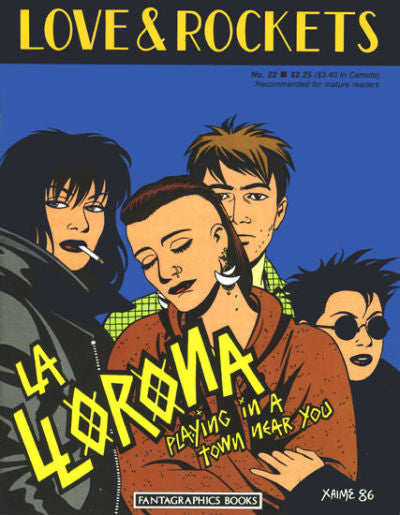 Love and Rockets 1982 #22 - back issue - $6.00