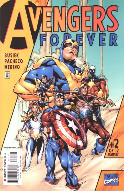 Avengers Forever 1998 #2 Direct Edition - back issue - $4.00