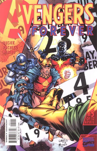 Avengers Forever 1998 #5 Direct Edition - back issue - $4.00