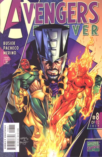 Avengers Forever 1998 #8 Direct Edition - back issue - $4.00