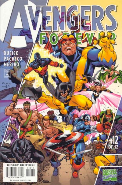 Avengers Forever 1998 #12 Direct Edition - back issue - $4.00