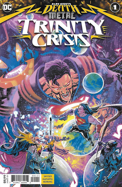 Dark Nights: Death Metal Trinity Crisis 2020 #1 Francis Manapul Cover - back issue - $5.00