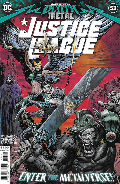 Justice League 2018 #53 Liam Sharp Cover - back issue - $4.00