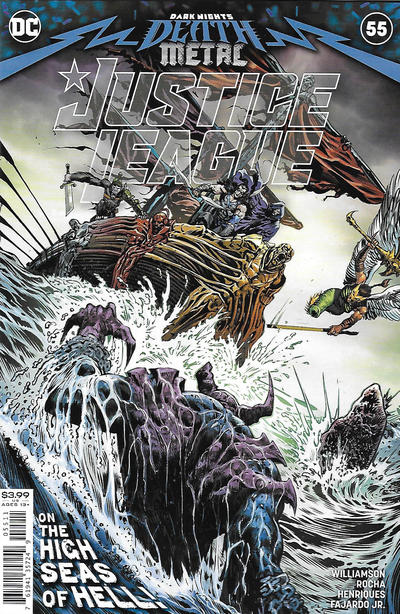 Justice League 2018 #55 Liam Sharp Cover - back issue - $4.00