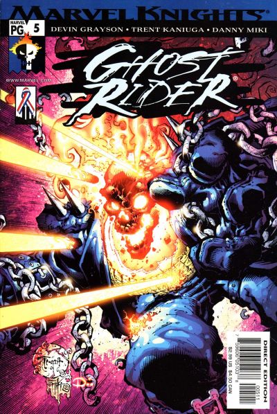 Ghost Rider 2001 #5 - back issue - $4.00