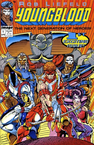 Youngblood 1992 #1 Chapel in character box - back issue - $5.00