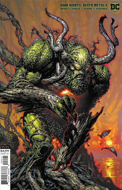 Dark Nights: Death Metal 2020 #6 David Finch Swamp Thing Variant Cover - back issue - $5.00